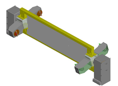 机器人标准焊接垂直翻转系统